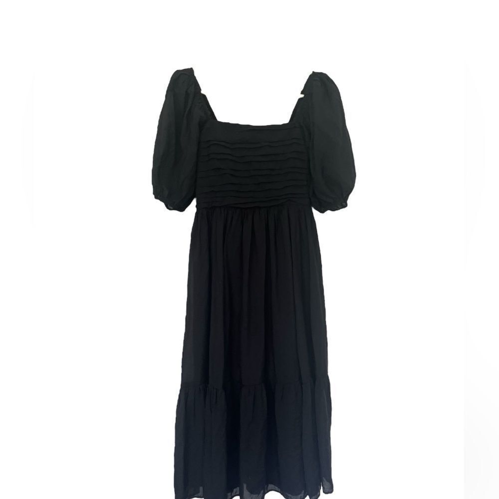 Abercrombie & Fitch Women’s black midi dress - XS